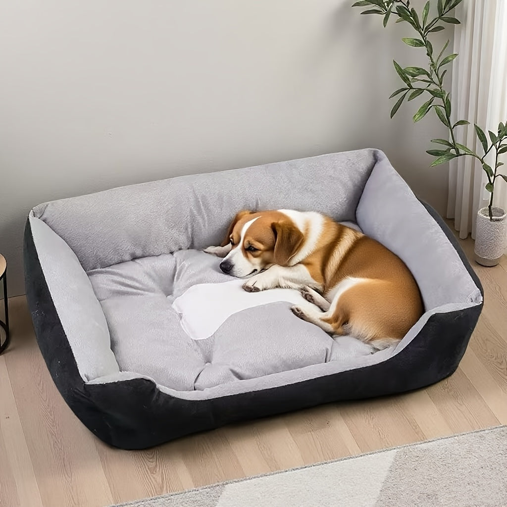 New Summer Luxury Comfort Pet Pillow Bed, Multi-Size Design for Small to Large Dogs and Cats, Deep Sleep Mat, All-Season Use, Thick Polyester Filling, Soft Blend Fabric, Plush Warm Padding, Suitable for 2-3 Pets Simultaneously, 16 Indoor Scenes
