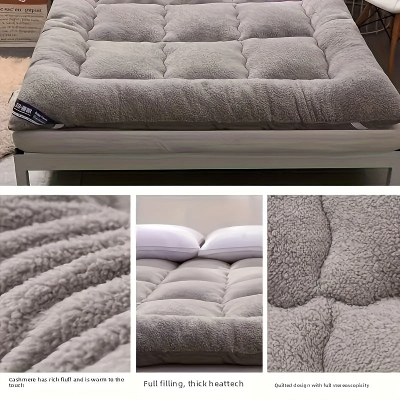 Extra Large Plush Dog Bed Sofa Cat Nest Dog Cage Mat, Thickened Super Soft Polyester Pet Mat, Suitable for Small, Medium and Large Cats and Dogs - Cute Rectangular Sofa