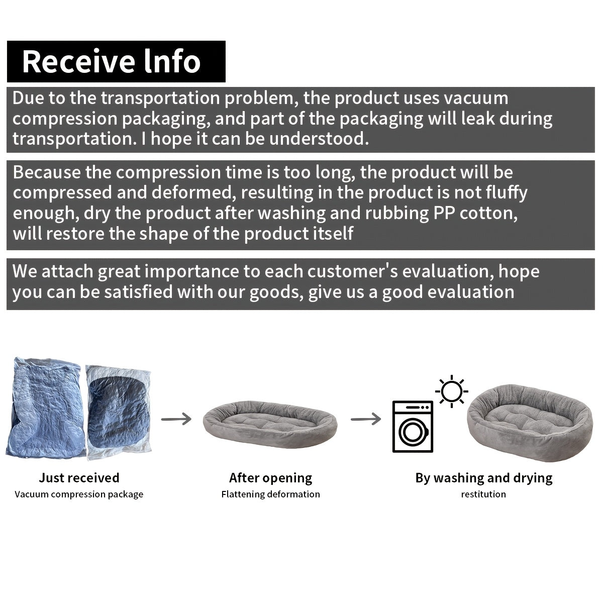 Cozy Plush Polypropylene 1pc Oval Pet Bed - Warm Dog Resting Pad for Extra Small to Medium Breeds - Non-Assembled