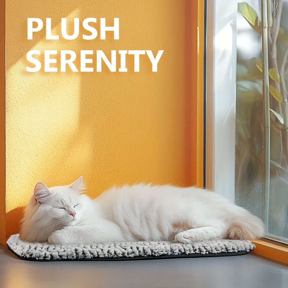[Thermal Extra Warm Pad] Soft Thermal Extra Warm Dog Cat Pad - Large Indoor Outdoor Cat Bed Mat for Small Puppy Kittens Pets