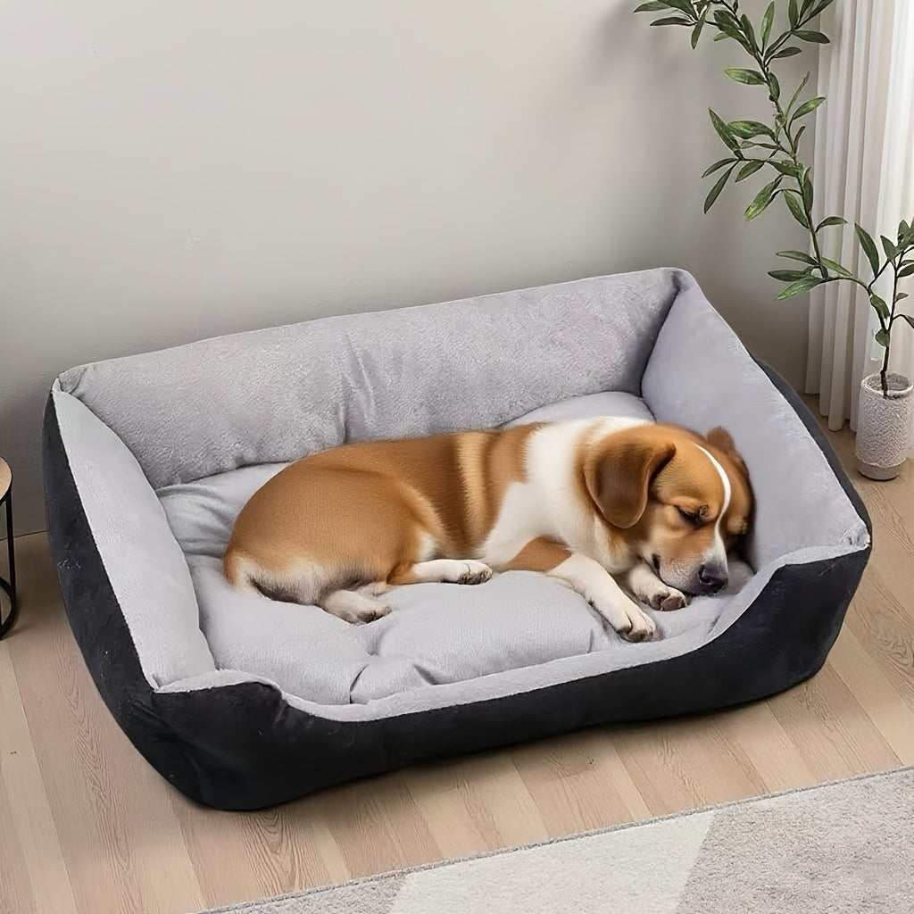 New Summer Luxury Comfort Pet Pillow Bed, Multi-Size Design for Small to Large Dogs and Cats, Deep Sleep Mat, All-Season Use, Thick Polyester Filling, Soft Blend Fabric, Plush Warm Padding, Suitable for 2-3 Pets Simultaneously, 16 Indoor Scenes
