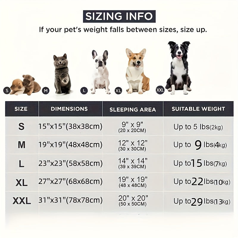 [2025 Upgrade]Ultimate Calming Plush Pet Cushion Sofa Bed Dog Bed - Heavenly Fluffy Pillow Nest for Cats & Small to Medium Dogs - Ultra-Soft Comfortable Nesting Haven