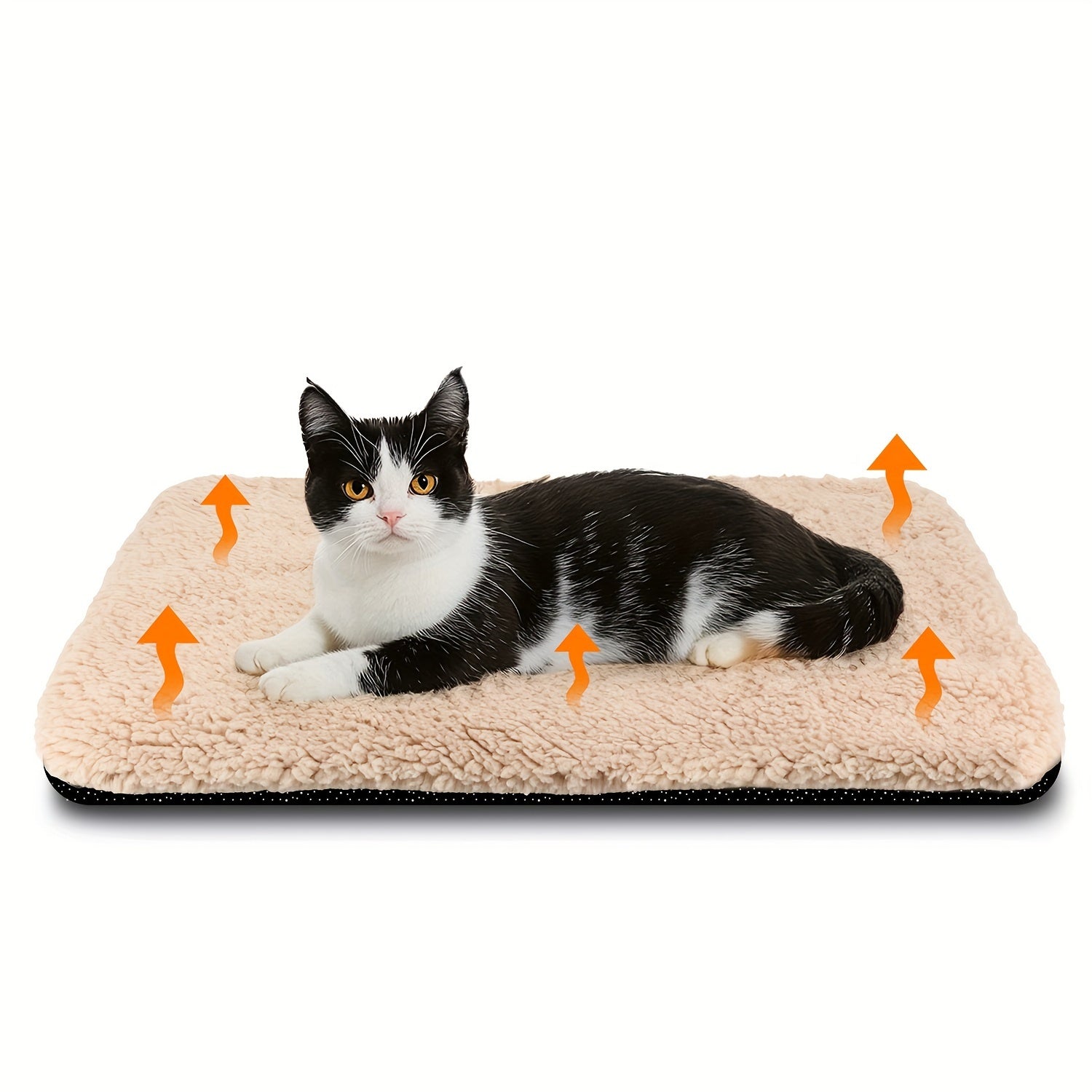 [Super Soft] Self Warming Pet Bed Mat - Super Soft, Thermal, Washable, Anti-Slip - For Small Medium Cats Dogs Puppy Kitten Indoor Outdoor