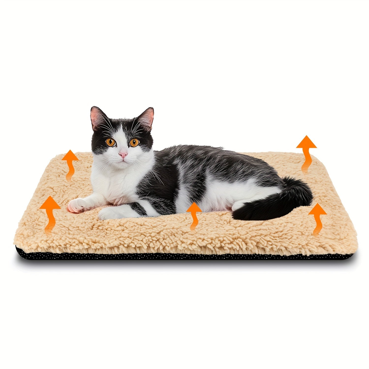 [Super Soft] Self Warming Pet Bed Mat - Super Soft, Thermal, Washable, Anti-Slip - For Small Medium Cats Dogs Puppy Kitten Indoor Outdoor